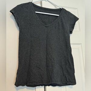 Dark Gray V-Neck Tee